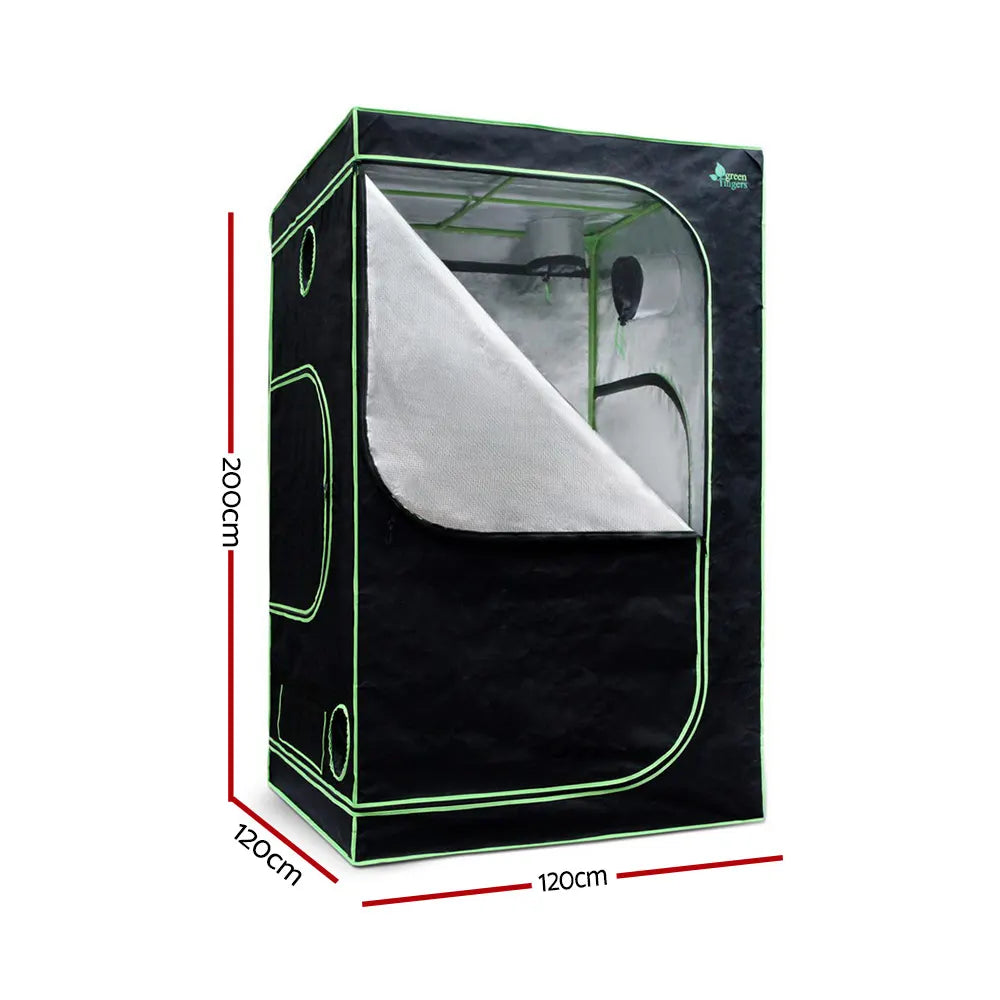 Greenfingers Grow Tent 120x120x200CM Hydroponics Kit Indoor Plant Room System - Image 2