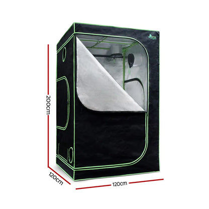 Greenfingers Grow Tent 120x120x200CM Hydroponics Kit Indoor Plant Room System - Image 2