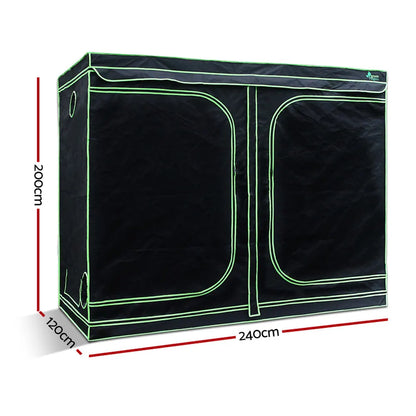 Greenfingers Grow Tent 240x120x200CM Hydroponics Kit Indoor Plant Room System - Image 2