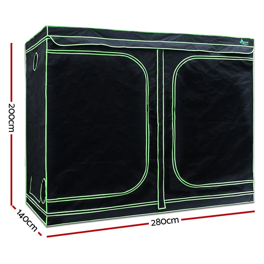 Greenfingers Grow Tent 280x140x200CM Hydroponics Kit Indoor Plant Room System - Image 2