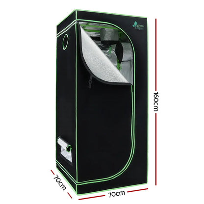 Greenfingers Grow Tent 70x70x160CM 1680D Hydroponics Kit Indoor Plant Room System - Image 2