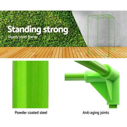 Greenfingers Grow Tent 70x70x160CM 1680D Hydroponics Kit Indoor Plant Room System - Image 6