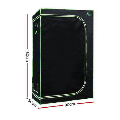 Greenfingers Grow Tent 90x50x160CM Hydroponics Kit Indoor Plant Room System - Image 2