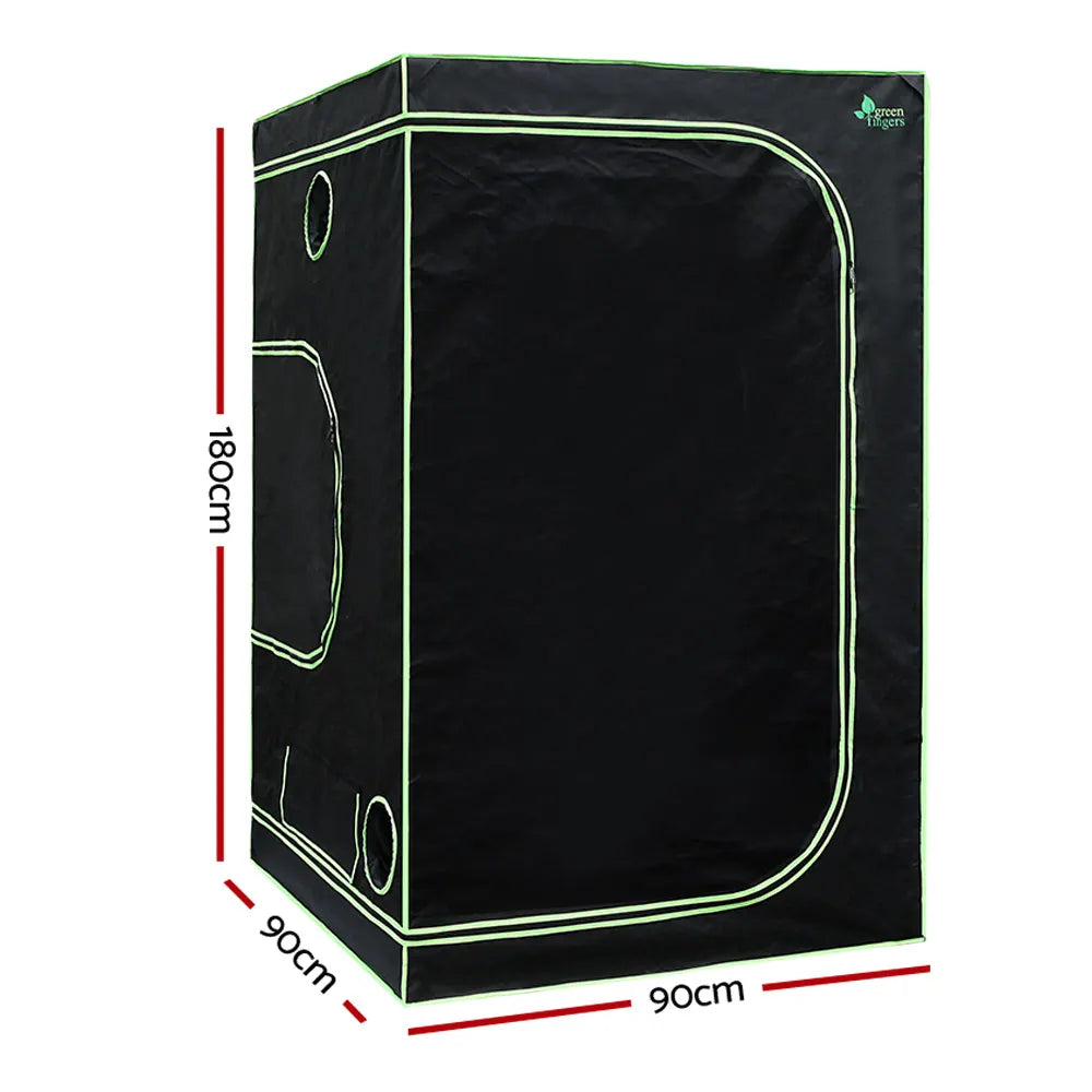 Greenfingers Grow Tent 90x90x180CM Hydroponics Kit Indoor Plant Room System - Image 2