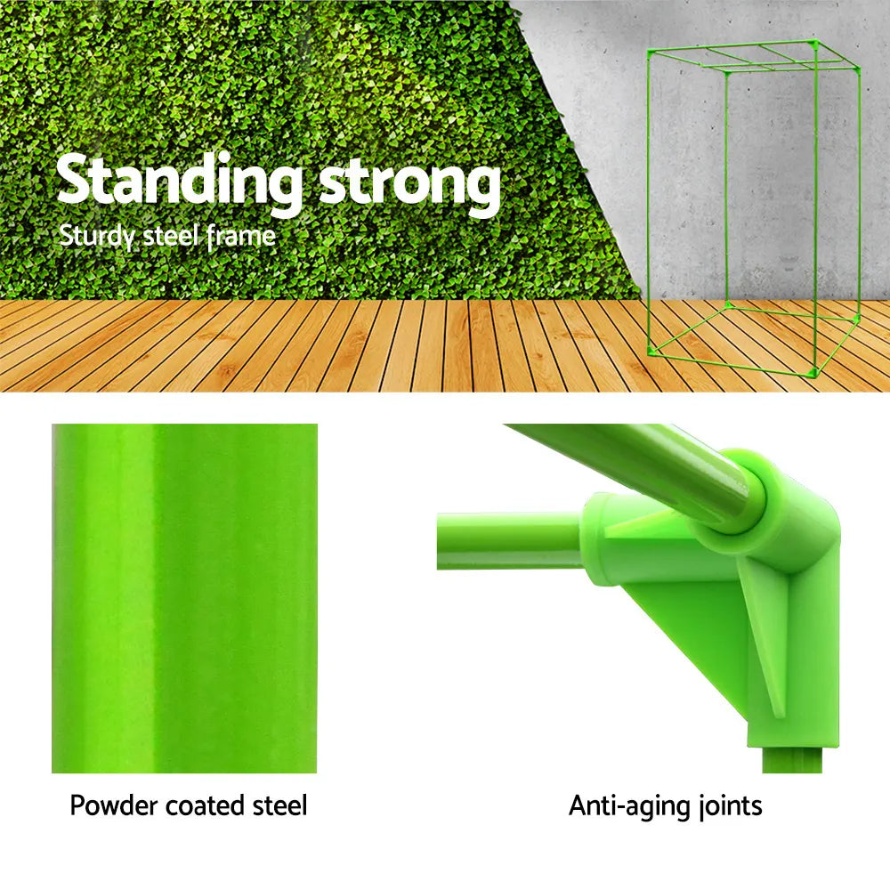 Greenfingers Grow Tent 90x90x180CM Hydroponics Kit Indoor Plant Room System - Image 4