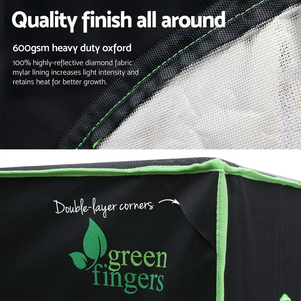 Greenfingers Grow Tent 90x90x180CM Hydroponics Kit Indoor Plant Room System - Image 5