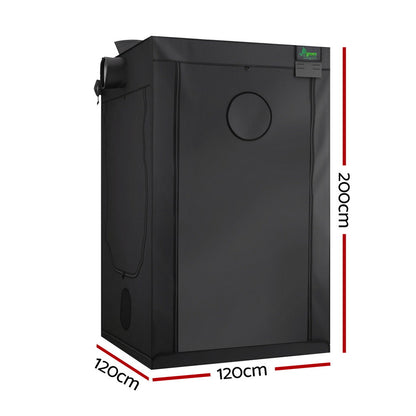 Green Fingers Grow Tent Kits 120x120x200cm Hydroponics Indoor Grow System - Image 2