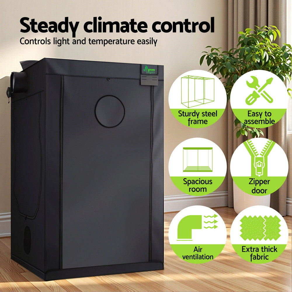 Green Fingers Grow Tent Kits 120x120x200cm Hydroponics Indoor Grow System - Image 4