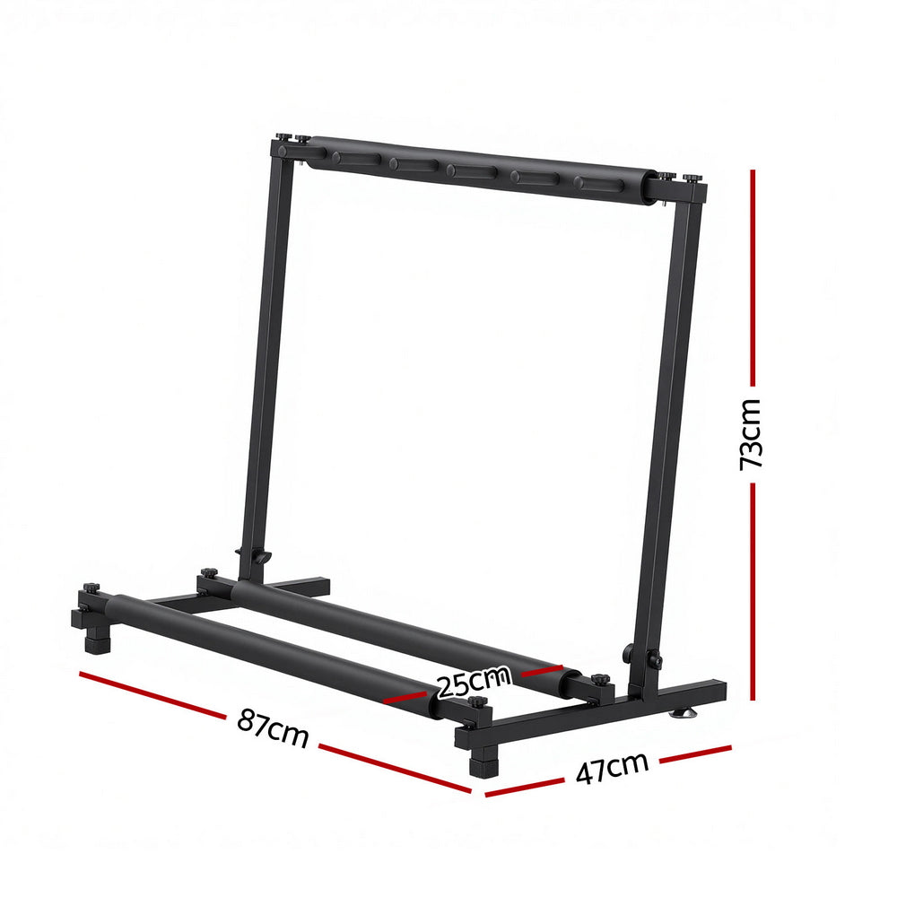 Alpha 5 Space Folding Guitar Stand Rack Holder Display - Image 2
