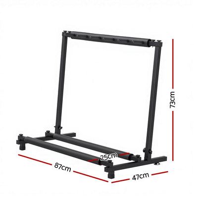 Alpha 5 Space Folding Guitar Stand Rack Holder Display - Image 2