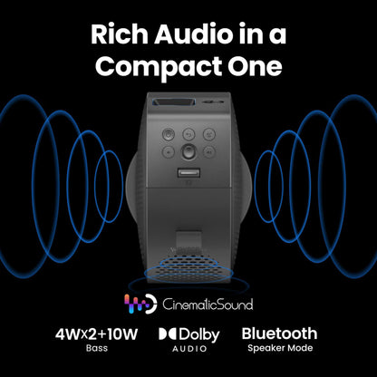 BenQ GV50P 1080P Portable Projector - Home Theatre Projectors - Image 8