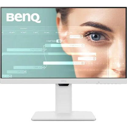 BenQ GW2486TC 24" FHD IPS White Home Monitor w/ Noise cancelling mic & USB-C 65W - Monitors