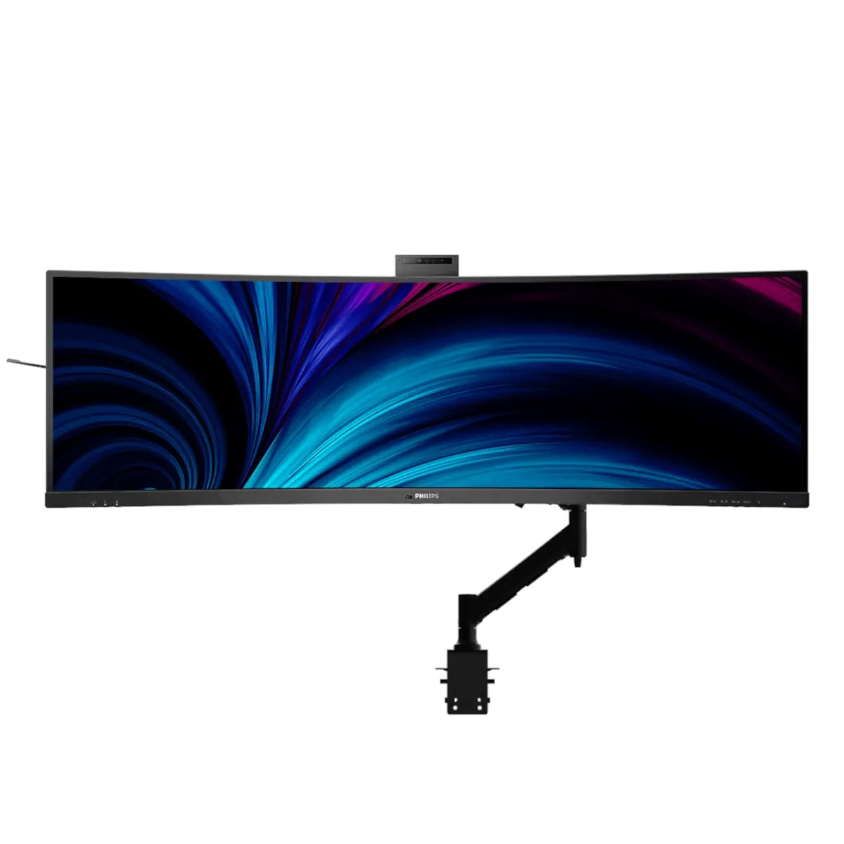 Mount Up! Bundle. 49" DQHD SuperWide Curved Monitor and Arm - Monitors - Mounts