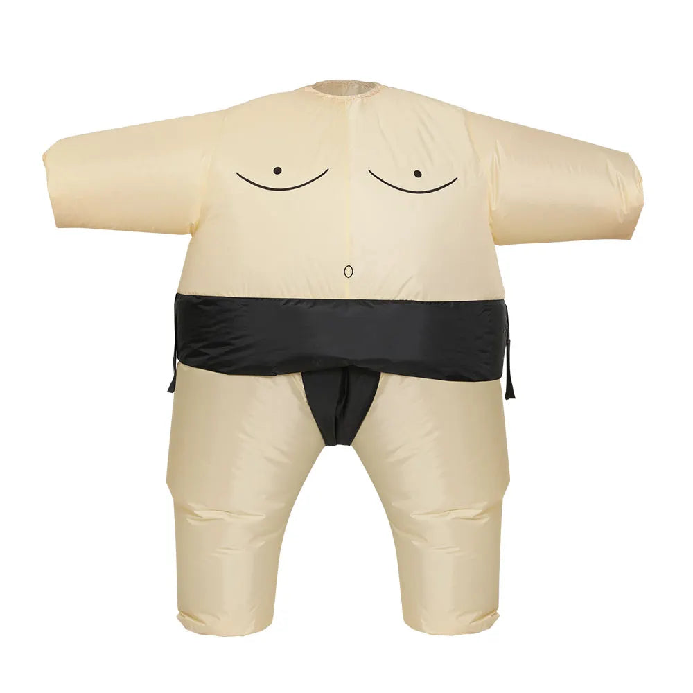 Inflatable Sumo Costume Adult Suit Blow Up Party Fancy Dress Halloween Cosplay - Image 3