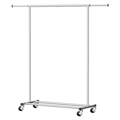 Artiss 2X Clothes Rack Airer Rail Coat Garment Stand Adjustable Hanger - Image 2