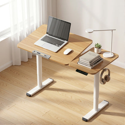 Artiss Electric Standing Desk Height Adjustable Sit Stand Desk Tilting Top  - Image 9