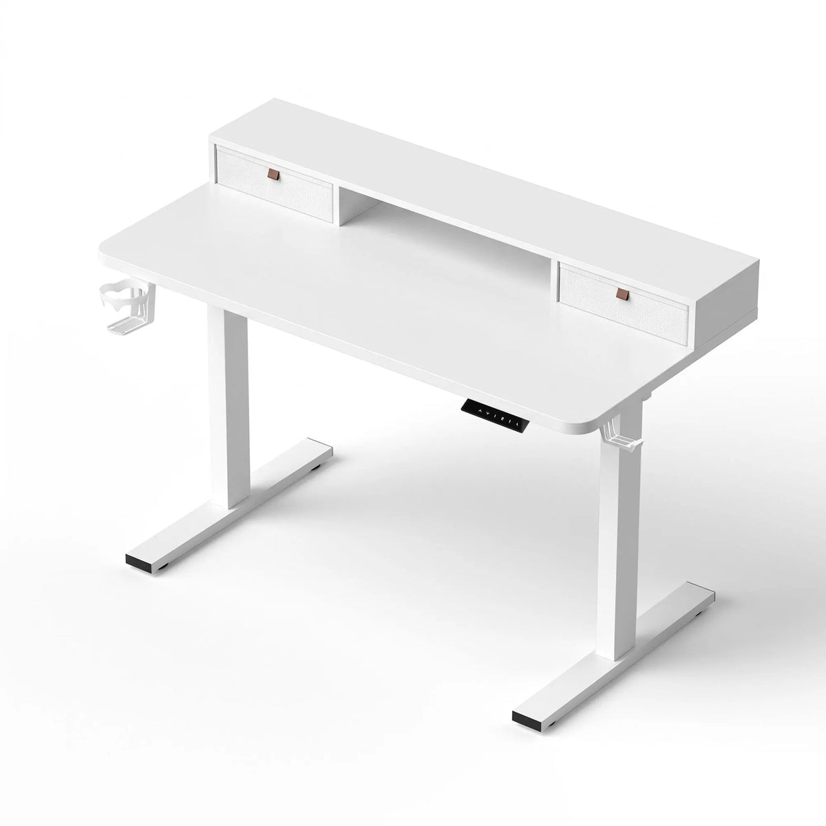 Artiss Electric Standing Desk Height Adjustable Home Office 120cm White - Image 2
