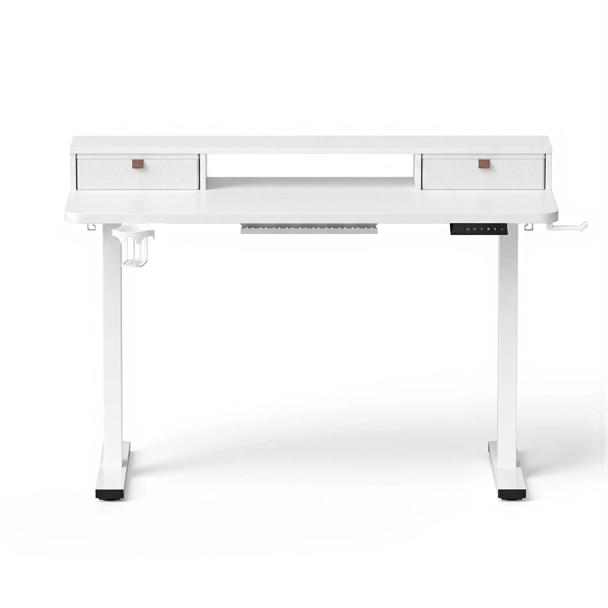 Artiss Electric Standing Desk Height Adjustable Home Office 120cm White - Image 4