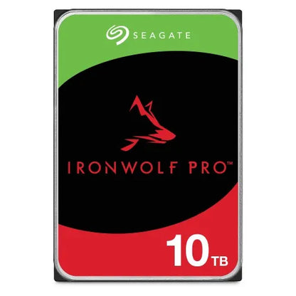 Seagate 10TB 3.5' IronWolf Pro NAS  SATA Hard Drive (ST10000NT001) -5-year limited warranty -6Gb/...