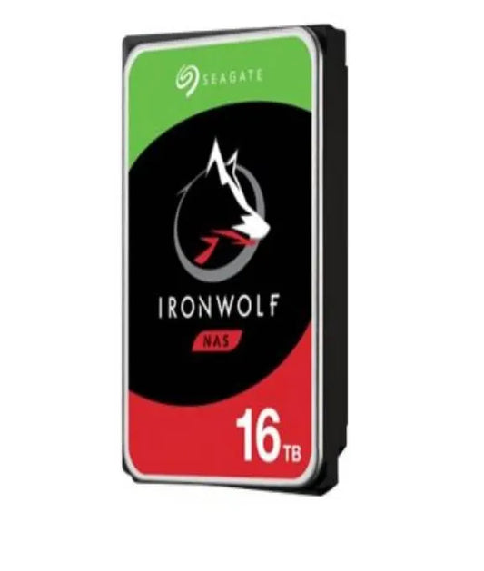Seagate 16TB 3.5' IronWolf SATA3 NAS 24x7 Performance 7200 RPM 256MB Cache HDD. (ST16000VN001) 3...