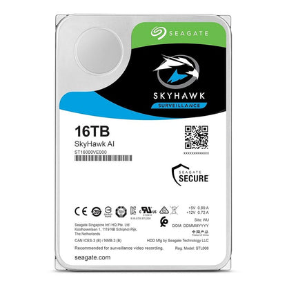 Seagate 16TB 3.5' SkyHawk AI Surveillance, SATA 6Gb/s, CMR, max. DTR 285/272mb, HDD, 512MB Cache,... - Image 2