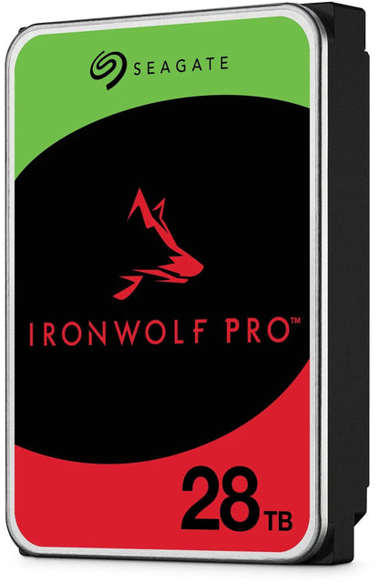 Seagate 28TB 3.5' IronWolf Pro, Hellium, SATA 6Gb/s, CMR, 550WRL, 512MB Cache, 512E, HDD. 5 Years... - Image 2