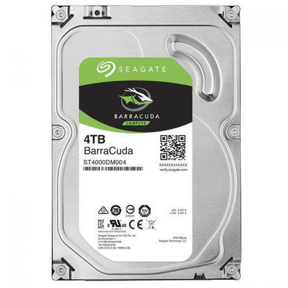 Seagate 4TB 3.5' Barracuda, 5400RPM SATA3 6Gb/s 256MB Cache HDD - Hard Disk Drives - SATA