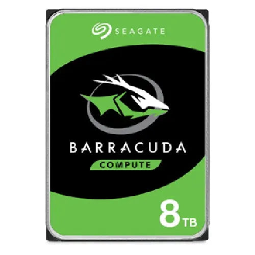 Seagate 8TB 3.5' Barracuda, 5400RPM SATA3 6Gb/s 256MB Cache HDD. 2 Years Warranty - Hard Disk Dri...