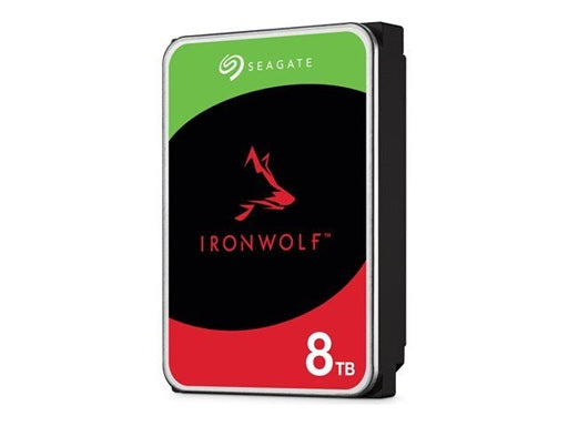 Seagate 8TB 3.5' IronWolf, SATA 6.0Gb/s, NAS 24x7, CMR, max. STR OD 202MB/s, 5400 RPM, 256MB Cach... - Image 2