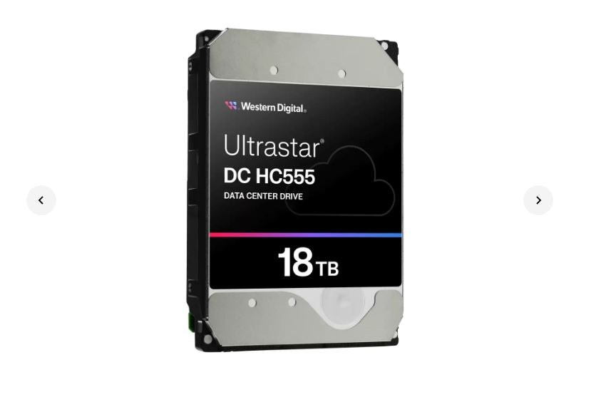 Western Digital WD Ultrastar 18TB 3.5' SAS HC555 Data Center HDD Storage - Hard Disk Drives - SATA - Image 3
