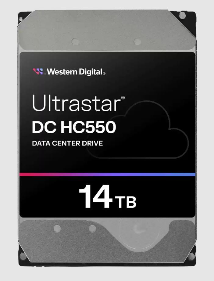 Western Digital WD Ultrastar DC HC550 14TB 3.5' SATA  512MB 7200RPM EAMR SE 5yrs Warranty-WUH7218... - Image 2