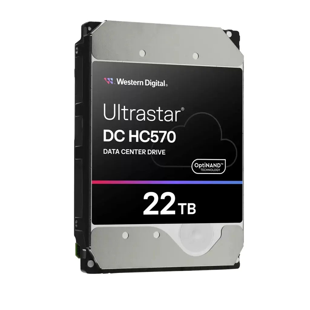 Western Digital Ultrastar DC HC570 22TB: 3.5',SAS, 7200 RPM, 291MB/s, CMR, 512MB cache, TCG, 147×... - Image 2