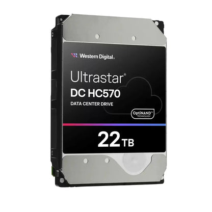 Western Digital Ultrastar DC HC570 22TB: 3.5',SAS, 7200 RPM, 291MB/s, CMR, 512MB cache, TCG, 147×... - Image 2