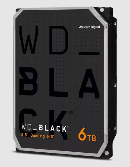 Western Digital WD Black 6TB 3.5' HDD SATA 6gb/s 7200RPM 256MB Cache CMR Tech for Hi-Res Video Ga... - Image 2