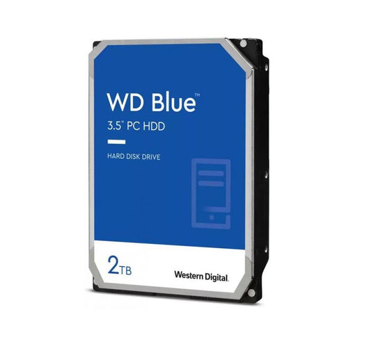 Western Digital WD Blue 2TB 3.5' HDD SATA 6Gb/s 7200RPM 256MB Cache SMR Tech 2yrs Wty - Hard Disk...