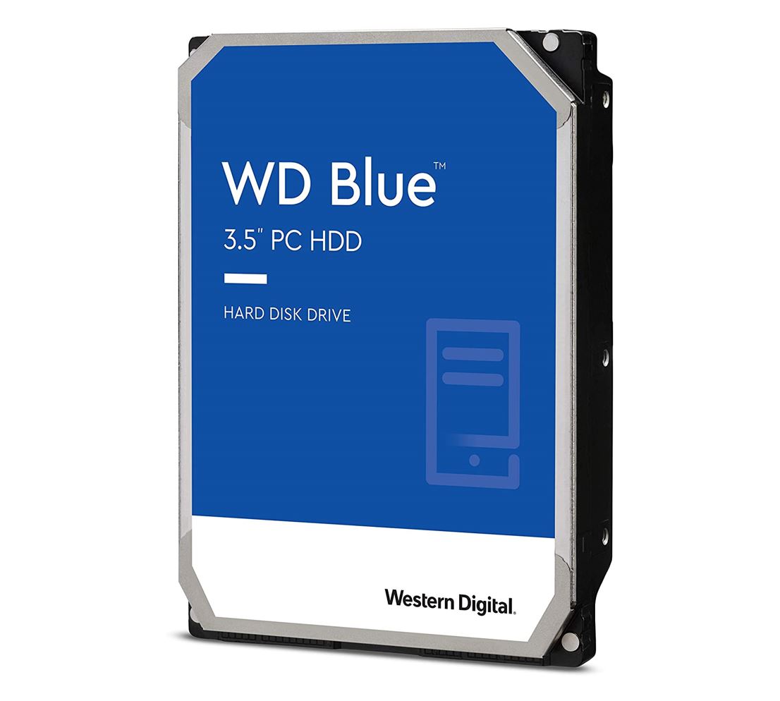 Western Digital WD Blue 6TB 3.5' HDD, SATA 6Gb/s, ITR 180 MB/s, 5400RPM, 256MB Cache, SMR Tech, 3...