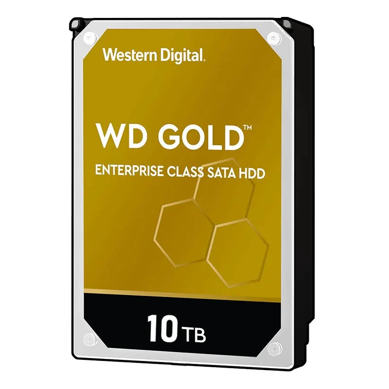 Western Digital Gold 10TB 3.5' Enterprise Class SATA 6 Gb/s HDD 7200 RPM Cache 512MB 5-Year Limit...