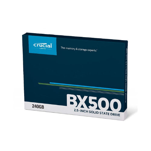 Crucial BX500 240GB 2.5' SATA3 6Gb/s SSD - 3D NAND 540/500MB/s 7mm 1.5 mil MTBF 3yr wty Acronis T... - Image 4