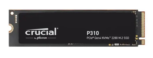 Crucial P310 1TB Gen4 2280 NVMe SSD 7100/6000 MB/s R/W 220TBW 1000K/1200K IOPS 1.5M hrs MTTF Full...