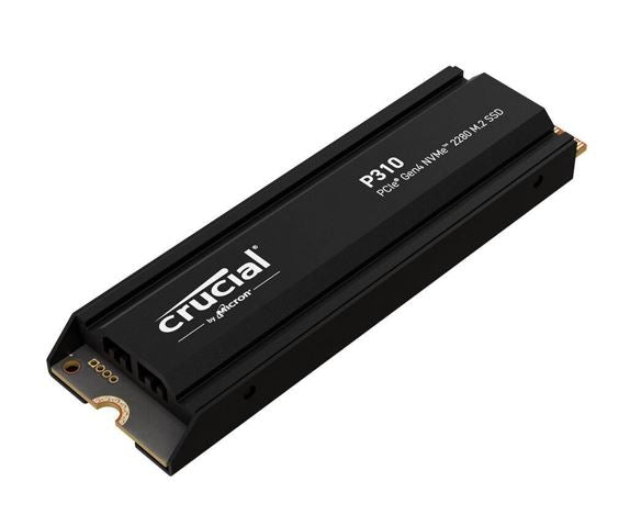 Crucial P310 1TB Gen4 2280 NVMe SSD w Heatsink 7100/6000 MB/s R/W 220TBW 1000K/1200K IOPS 1.5M hr... - Image 3