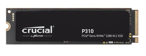 Crucial P310 500GB Gen4 2280 NVMe SSD 6600/3500 MB/s R/W 110TBW 520K/890K IOPS 1.5M hrs MTTF Full...