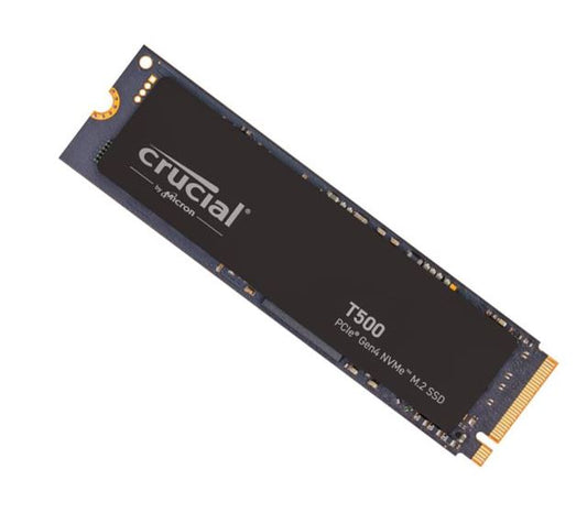 Crucial T500 2TB Gen4 NVMe SSD - 7400/7000 MB/s R/W 1200TBW 1440K IOPs 1.5M hrs MTTF Acronis True...