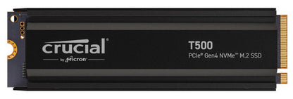 Crucial T500 2TB Gen4 NVMe SSD Heatsink - 7400/7000 MB/s R/W 1200TBW 1440K IOPs 1.5M hrs MTTF Acr... - Image 3