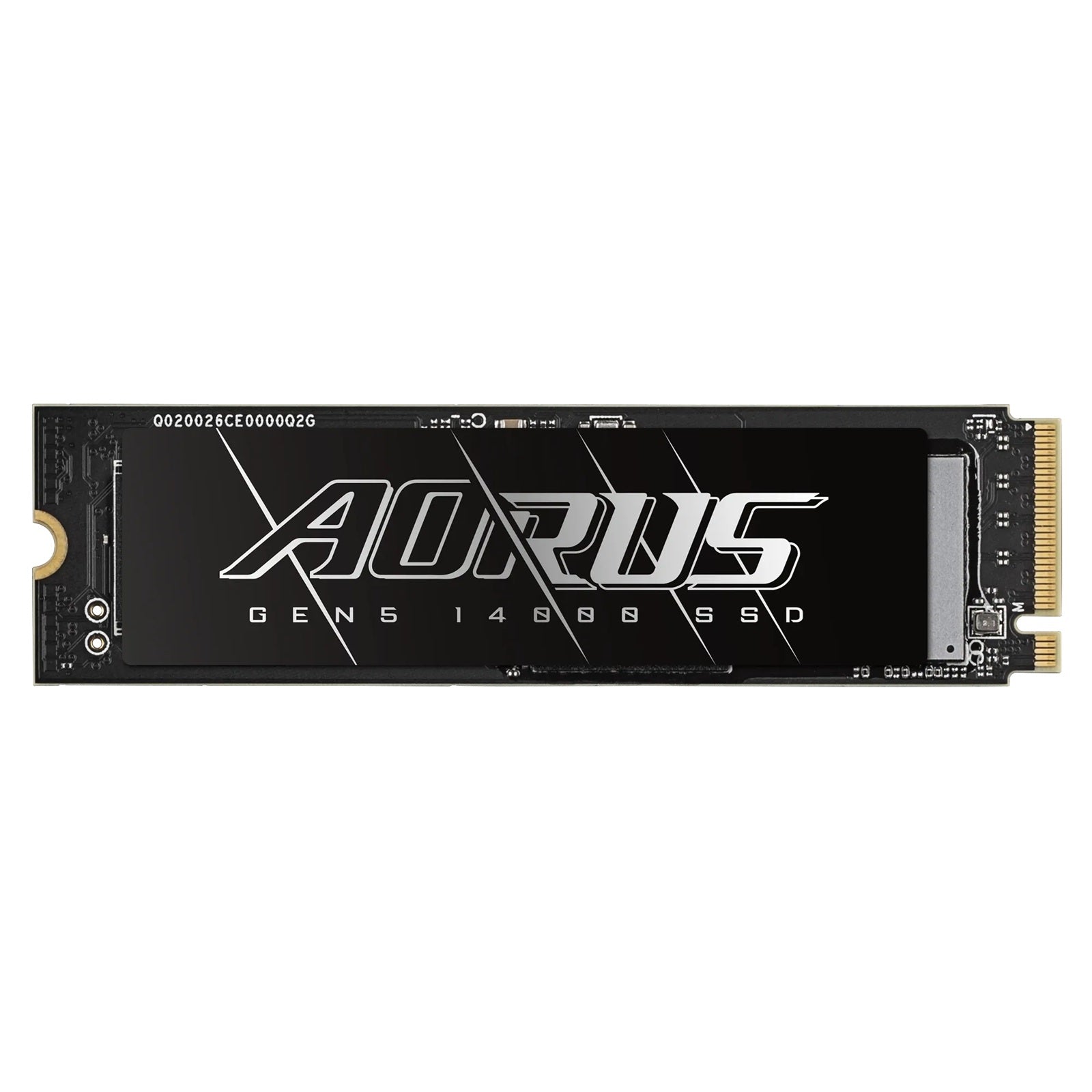 Gigabyte AORUS Gen5 14000 SSD 2TB PCIe5x4 NVMe2.0 M.2 3D TLC LPDDR4 4GB 14500/12700MB/s 80×22×3.5... - Image 2
