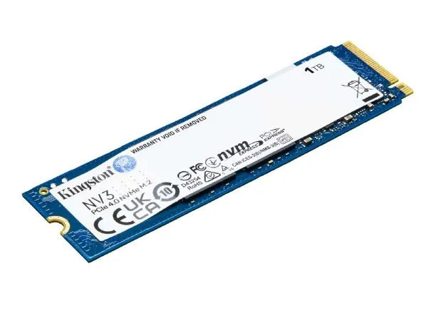 Kingston SNV3S NV3 1TB PCle 4.0x4 NVMe M.2 2280 SSD 6000/4000MB/s compaitible Notebook and SFF 5Y... - Image 2