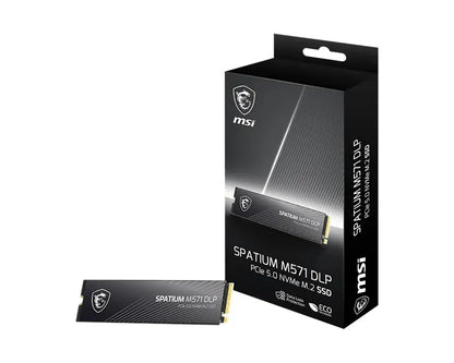 MSI SPATIUM M571 DLP PCIe 5.0 NVMe M.2 4TB, PCIe 5.0x4, NVMe 2.0, M.2 2280, Phison E28, 14500/110...