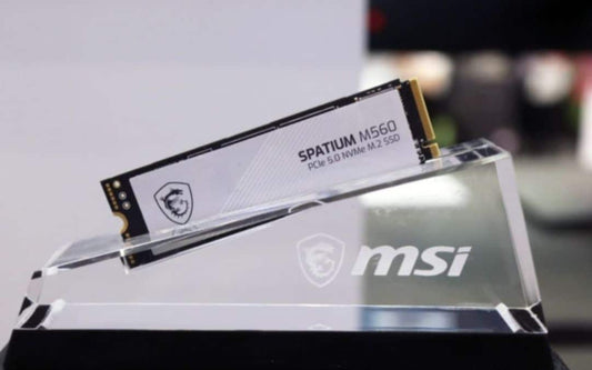 MSI SPATIUM M560 PCIe 5.0 NVMe M.2 1TB SSD, Sequential Read up to 10200MB/s, Sequential Write up...