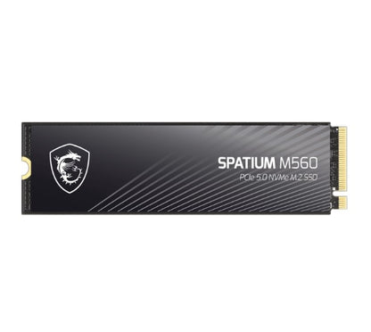 MSI SPATIUM M560 PCIe 5.0 NVMe M.2 1TB SSD, Sequential Read up to 10200MB/s, Sequential Write up... - Image 2