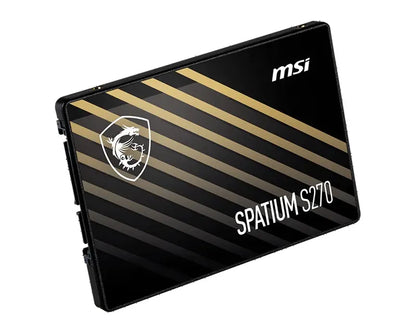 MSI SPATIUM S270 SATA 2.5' 480GB,  PHISON S11, 3D NAND, SATA III 6Gbps, Sequential Read up to 500... - Image 2
