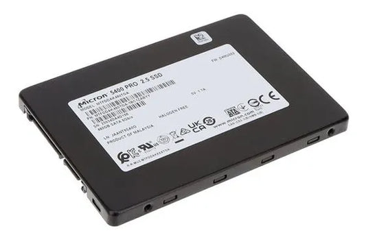 Micron 5400 PRO 480GB 2.5' SATA Enterprise SSD 540R/520W MB/s 95K/37K IOPS 876TBW 1DWPD 3M hrs MT...